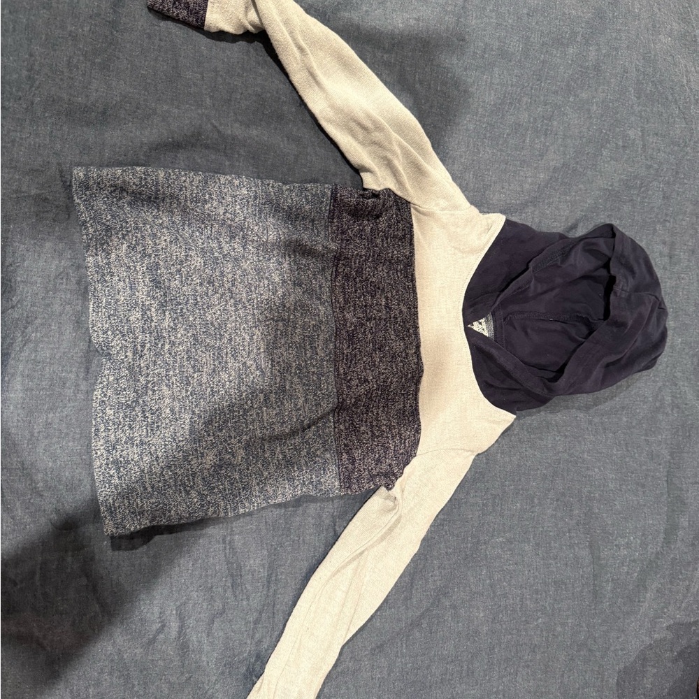 The Children's Place Navy and Gray Hoodie